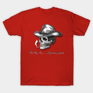 VampDoc Skull - My My My - Black T-Shirt